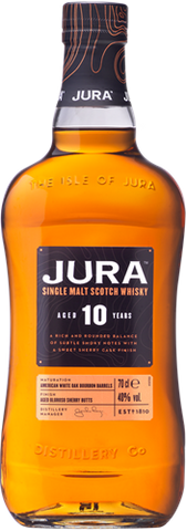 Jura 10 year Old Single Malt Scotch Whiskey