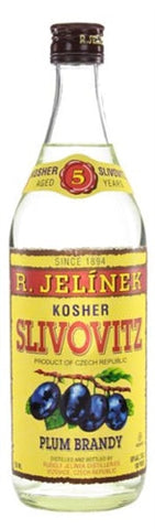 R. Jelinek Slivovitz 5 years old Plum Brandy 750ml