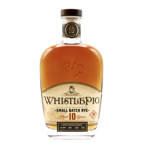 Whistlepig Small Batch Rye Whiskey Aged 10 Yrs 100 Proof 750ML
