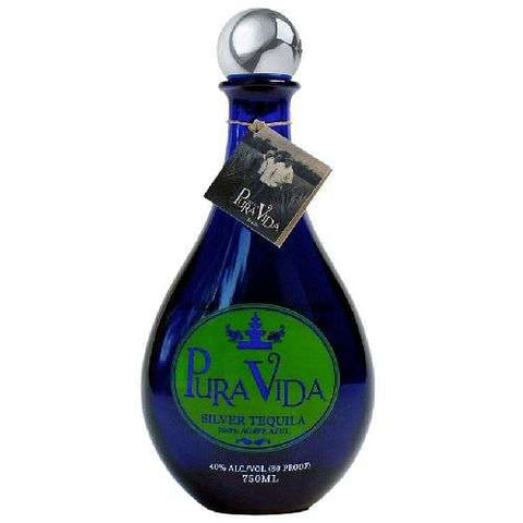 Pura Vida 80 Proof Silver Tequila 750ML
