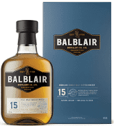 Balblair Aged 15 yrs Single Malt Highland Scotch
