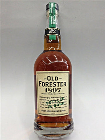 Old Forester 1897 Bottled In Bond Kentucky Straight Bourbon Whiskey 750ml