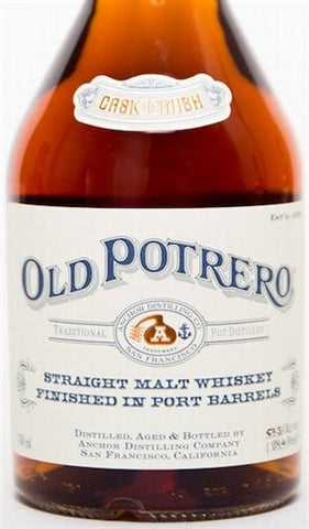 Old Potrero Straight Malt Whiskey Finished in Port Barrels 750ml