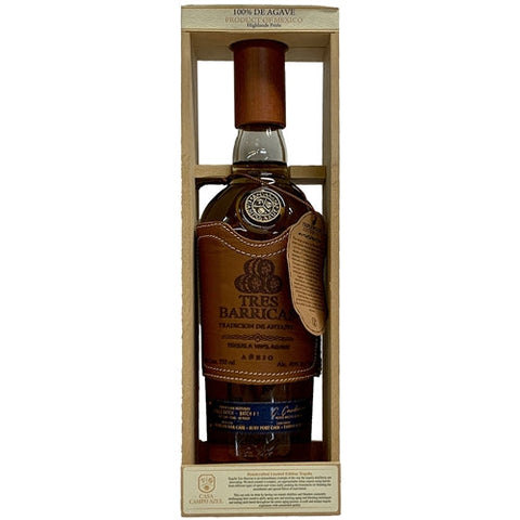 Tres Barricas Anejo Tequila 750ml