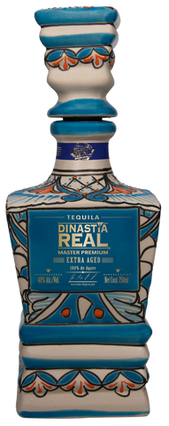 Dinastia Real Extra Aged Ceramic Single Barrel Blue Decanter 750ml