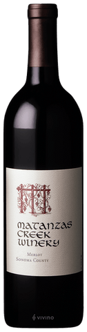 Matanzas Creek Winery 2013 Merlot Sonoma County