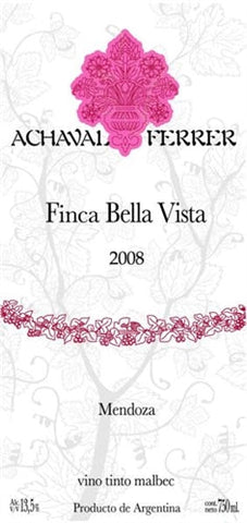 Achaval Ferrer Bella Vista Malbec 2008