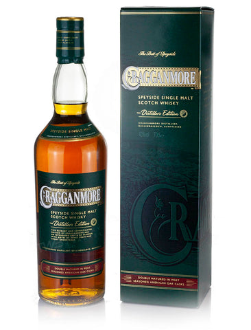 Cragganmore Speyside Single Malt Scotch Whisky The Distillers Edition 750ml