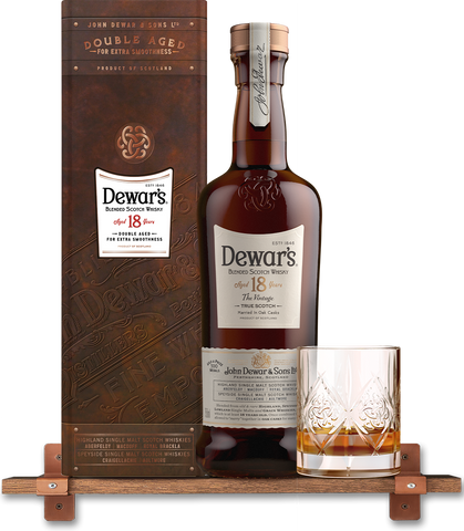 Dewar's Blended Scotch Whiskey 18 years