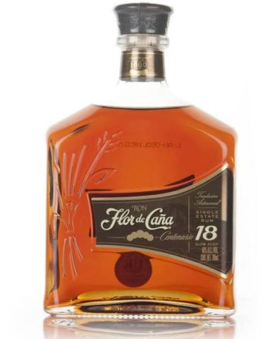 Ron Flor De Cana Rum Centenario Gold 18YR 750ML