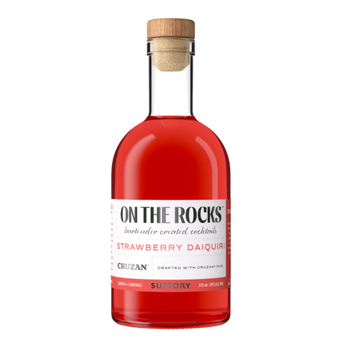 On The Rocks Strawberry Daiquiri Cocktail