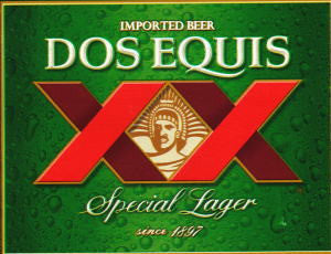 DOS EQUIS AMBER ALE BEER