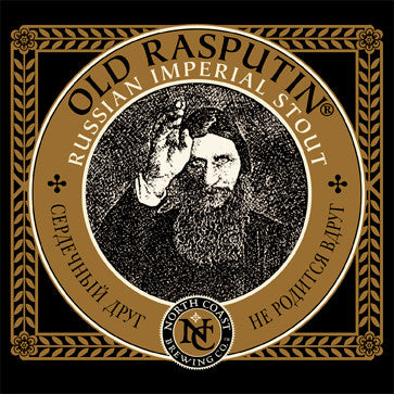 NORTH COAST RASPUTIN STOUT BEER