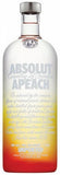 Absolut Apeach Vodka 750ML