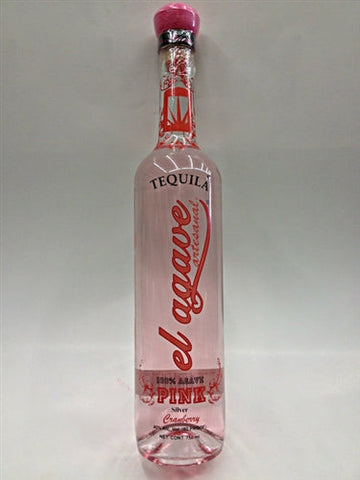 El Agave Artesanal Tequila Pink Cranberry Silver  750ML