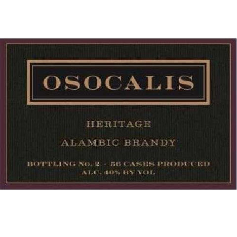 Osocalis Heritage Alambic Brandy 750ML