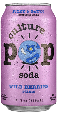 Culture Pop Wild Berries Probiotic Soda