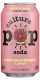 Culture Pop Pink Grapefruit Probiotic Soda
