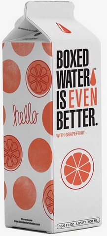 Boxed Water Is Better Grapefruit