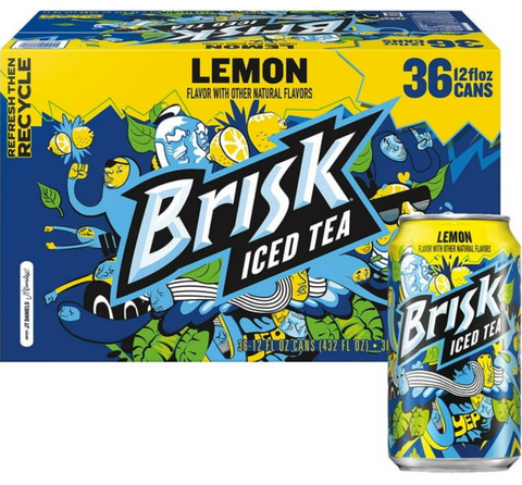 Lipton Brisk Iced Tea Lemon