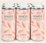 Maker Bubbly Rosé Canned Wine