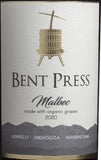 Bent Press Organic Malbec